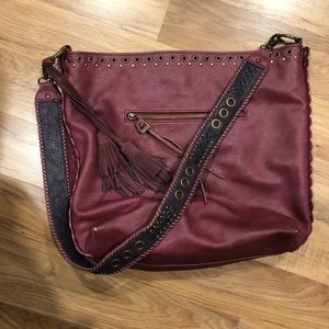 Steven by Steve Madden maroon bag